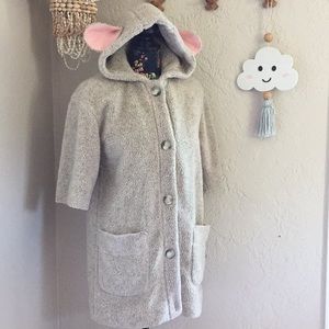 Mackintosh Adorable Mouse Ears Short Sleeve Coat